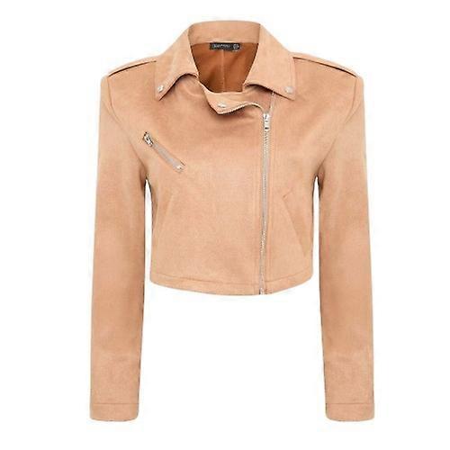 I Saw It First Womens/Ladies Biker Jacket