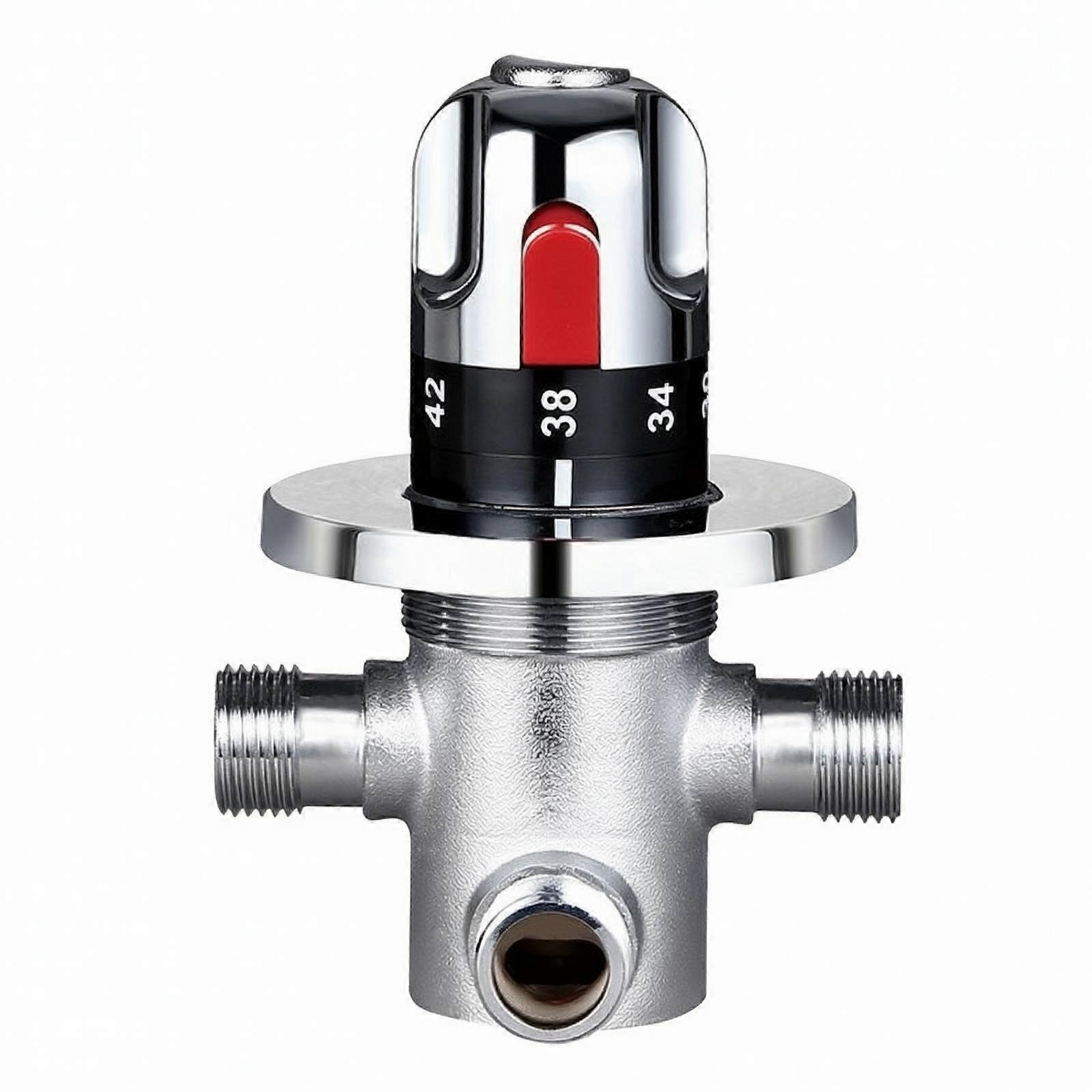 Thermostatic Mixing Valve | Stable Temperature Control, Easy-red Dial, Mixing