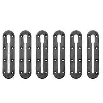 6X Kayak Slide Track Rails Bracket DIY Accessories Fishing Rod Holder Mounting Base Rack Compatible RAM