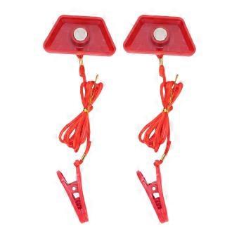2Pcs Treadmill Magnet Safety Key Fit for GTS7 2.4 X 1.3in Treadmill Magnetic Emergency Stop Switch for Running Machine