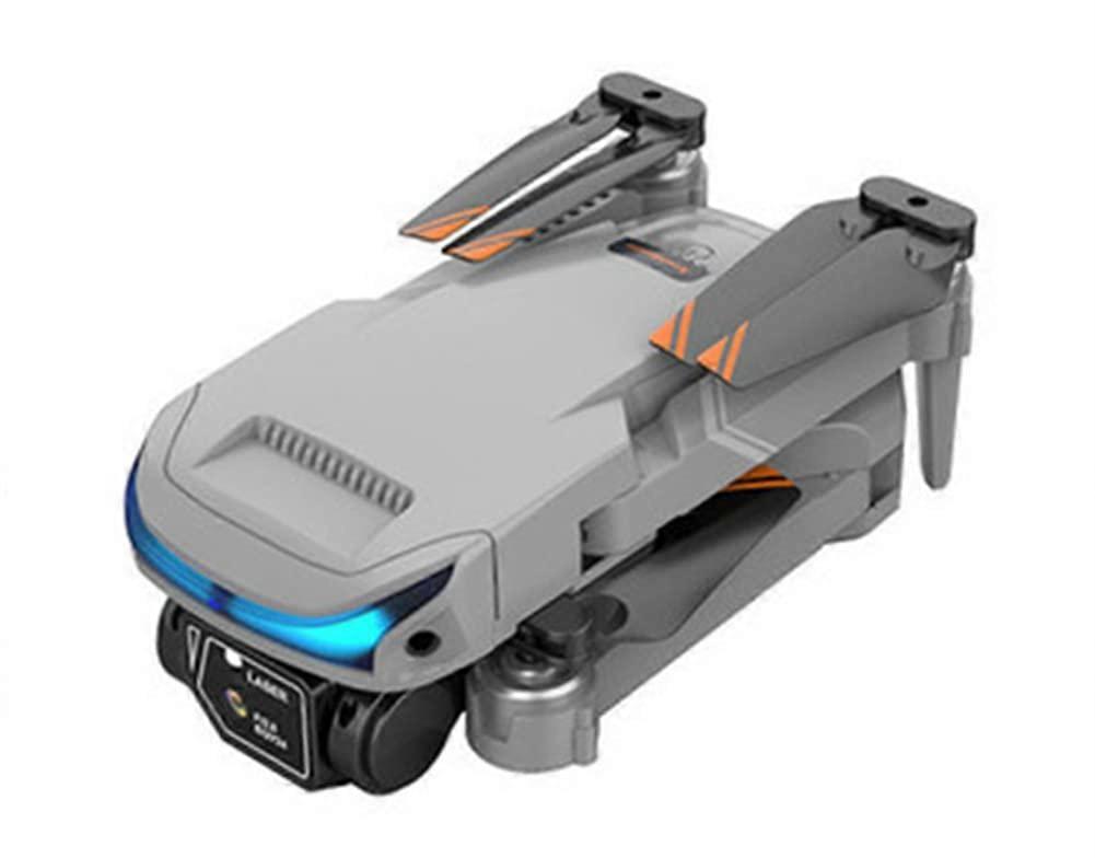 Mini Foldable 4K Drone with Dual Camera, Optical Flow Stabilization, Light Grey RC Quadcopter for Beginners
