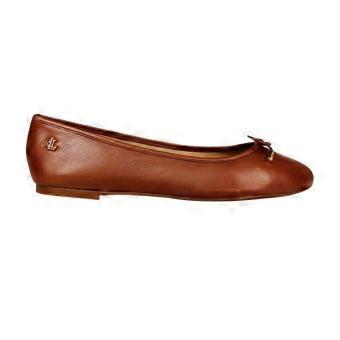 Ralph Lauren Womens/Ladies Jayna Bow Leather Pumps
