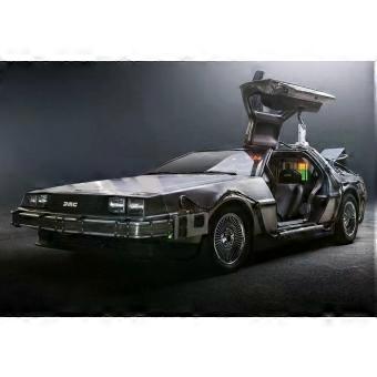 Styled DeLorean Time Machine - High Quality Premium jigsaw puzzle SIO220