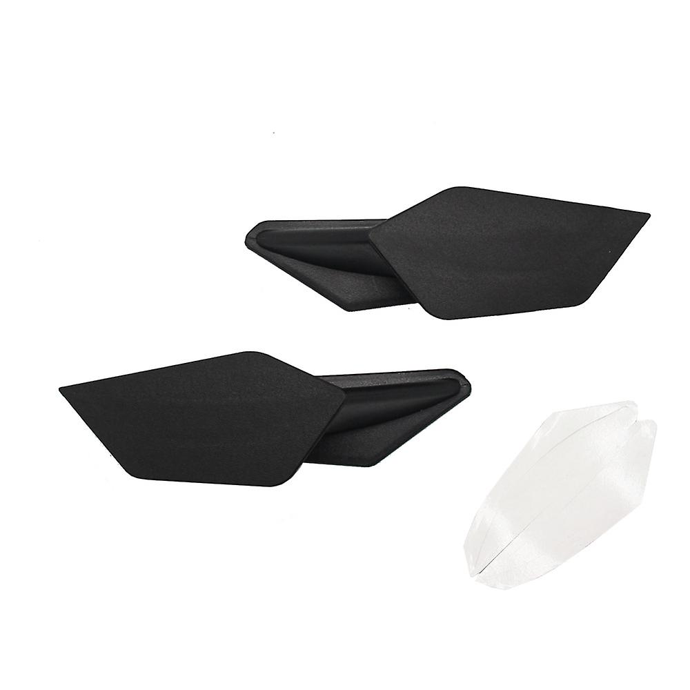 2pcs Motorcycle Winglets Kits Aerodynamic Wing Spoiler