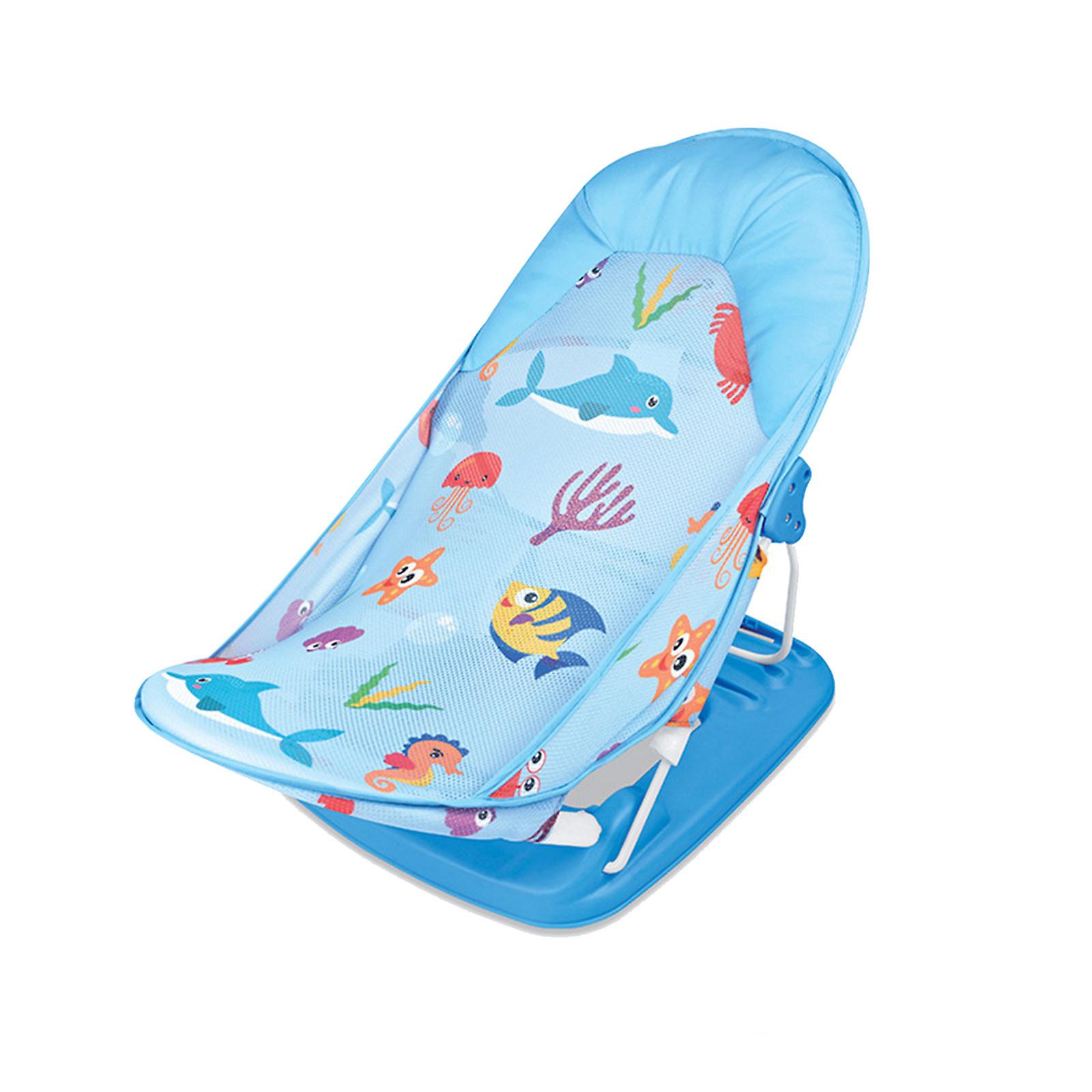 Summer Baby Bather Folding Bath Sling With Warming Wings Bath
