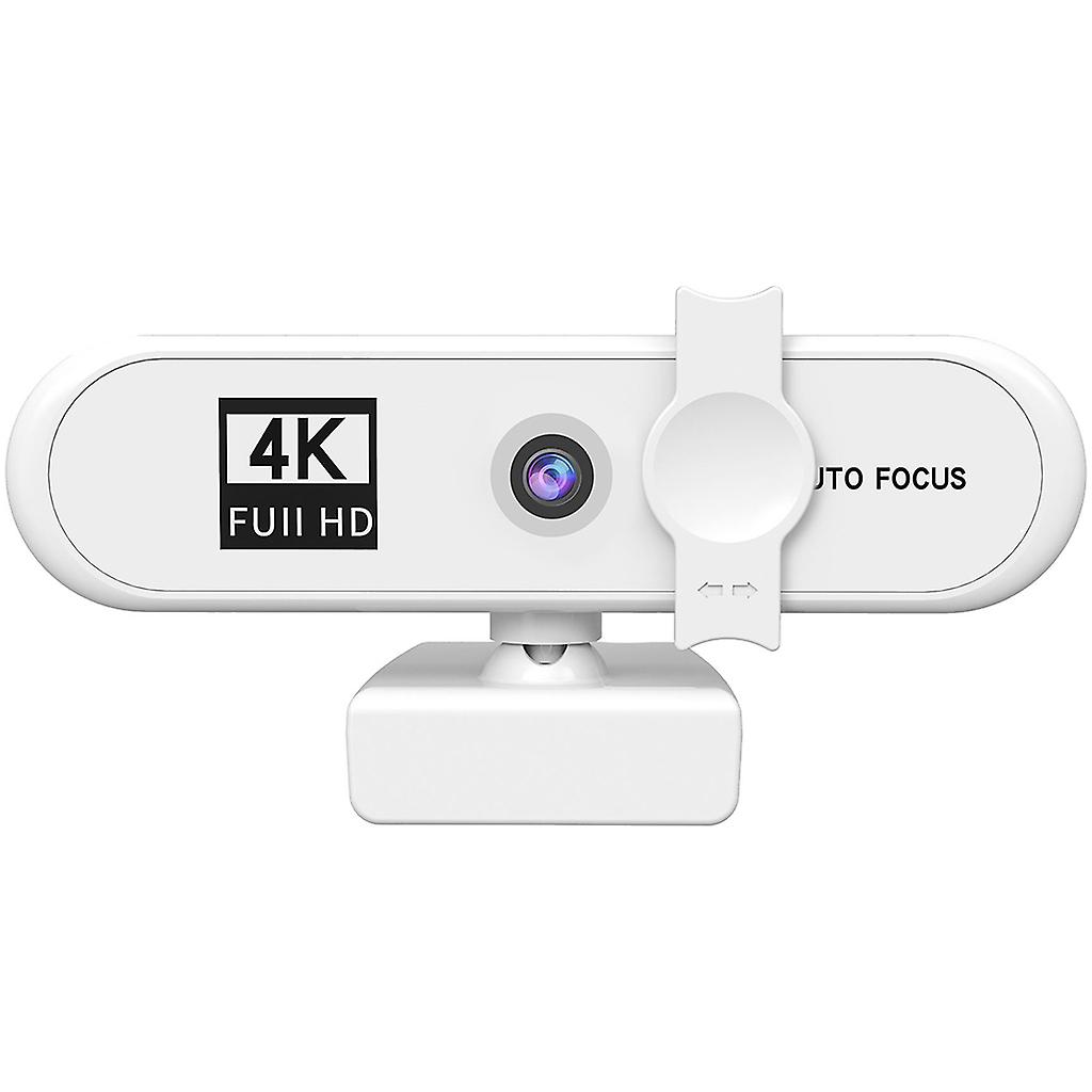 Caméra Web 1080P écran large avec couvercle de confidentialité et microphone de conférence intégré
