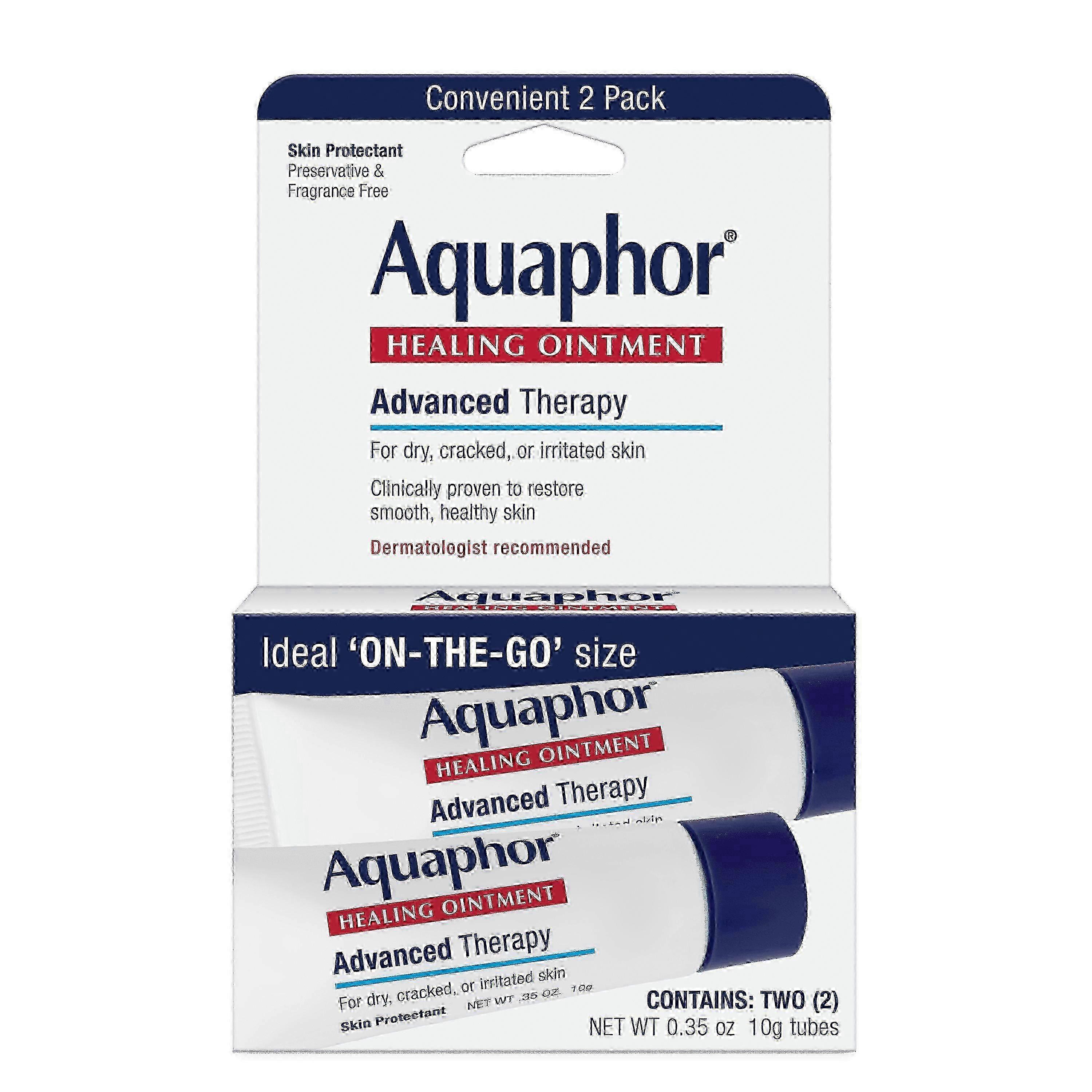 Aquaphor 高级疗法愈合软膏,2 支