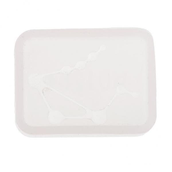 8xSilicone Rectangle Constellation Pendant Resin Charms Mold Mould Libra