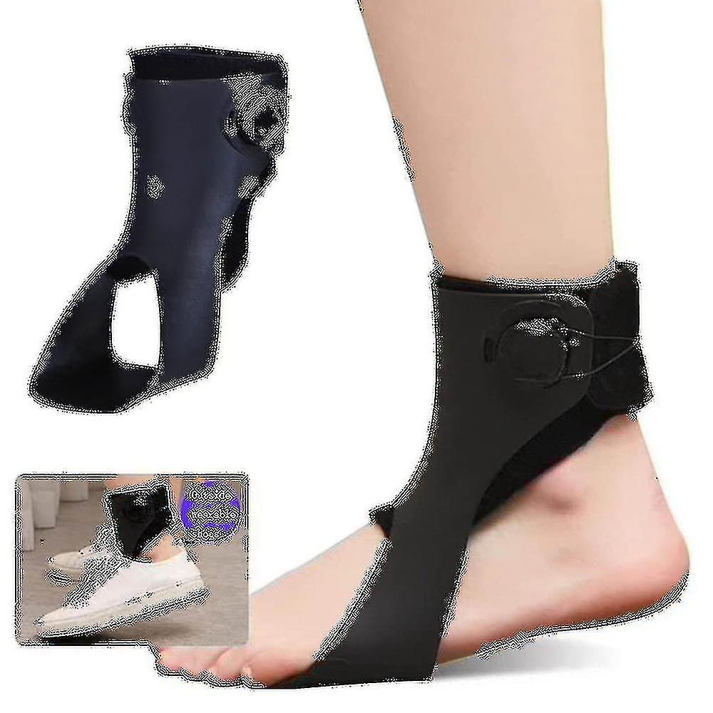 Foot Drop Orthosis Adjustable Afo Ankle Orthosis Splint Improved Walking Gait Ft