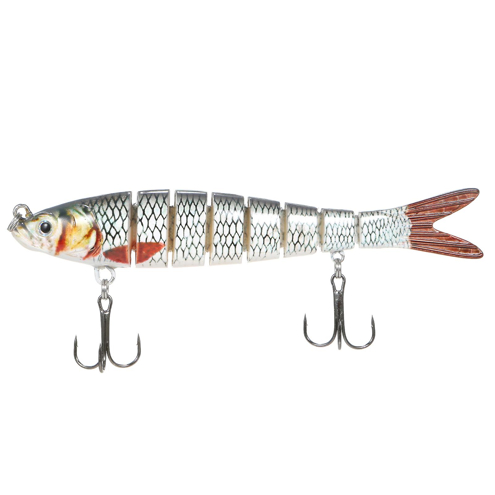 140mm Multi Jointed Swimbait Lifelike 8 Segment Fishing Swimbait
