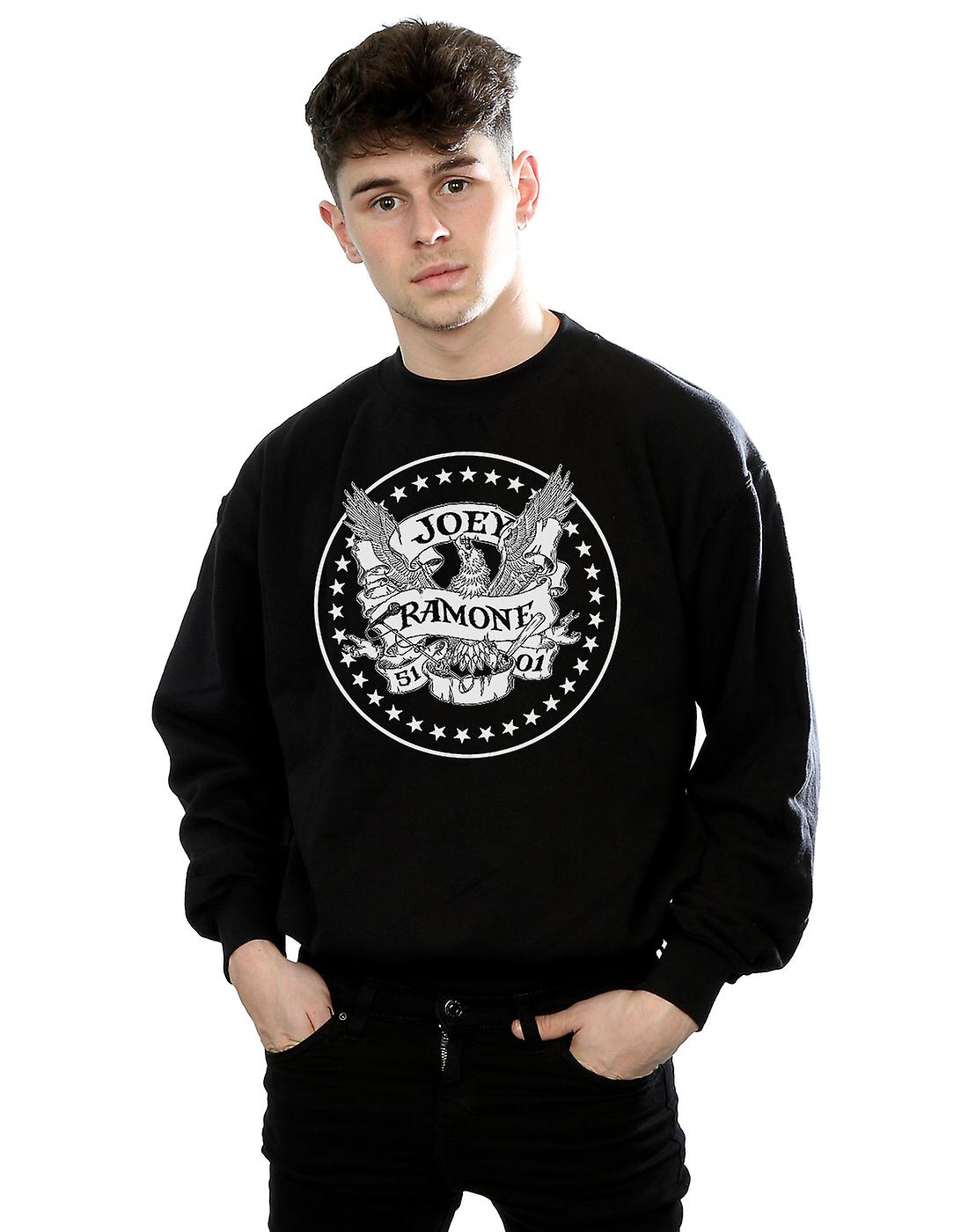 Joey Ramone Men's Aniversare Crest Sweatshirt