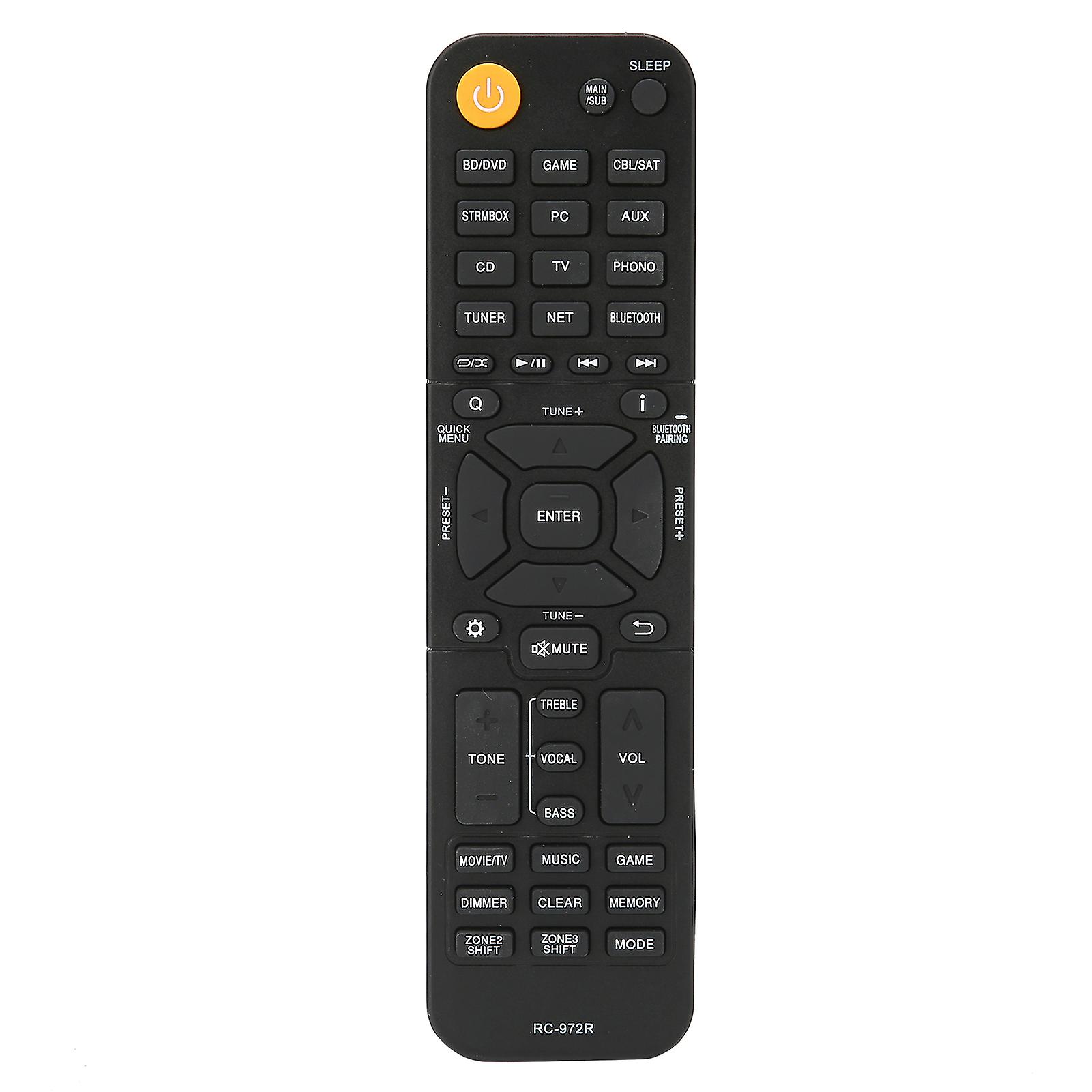 Télécommande de remplacement RC-972R pour téléviseur Onkyo TX-NR696 TX-NR797 TX-RZ840