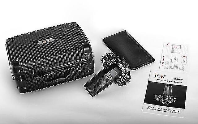 Ikg3000 Studio Condenser Gold Diaphragm Microphone Shocking Sound Effects For Stage Performance/professional Recording/webcast