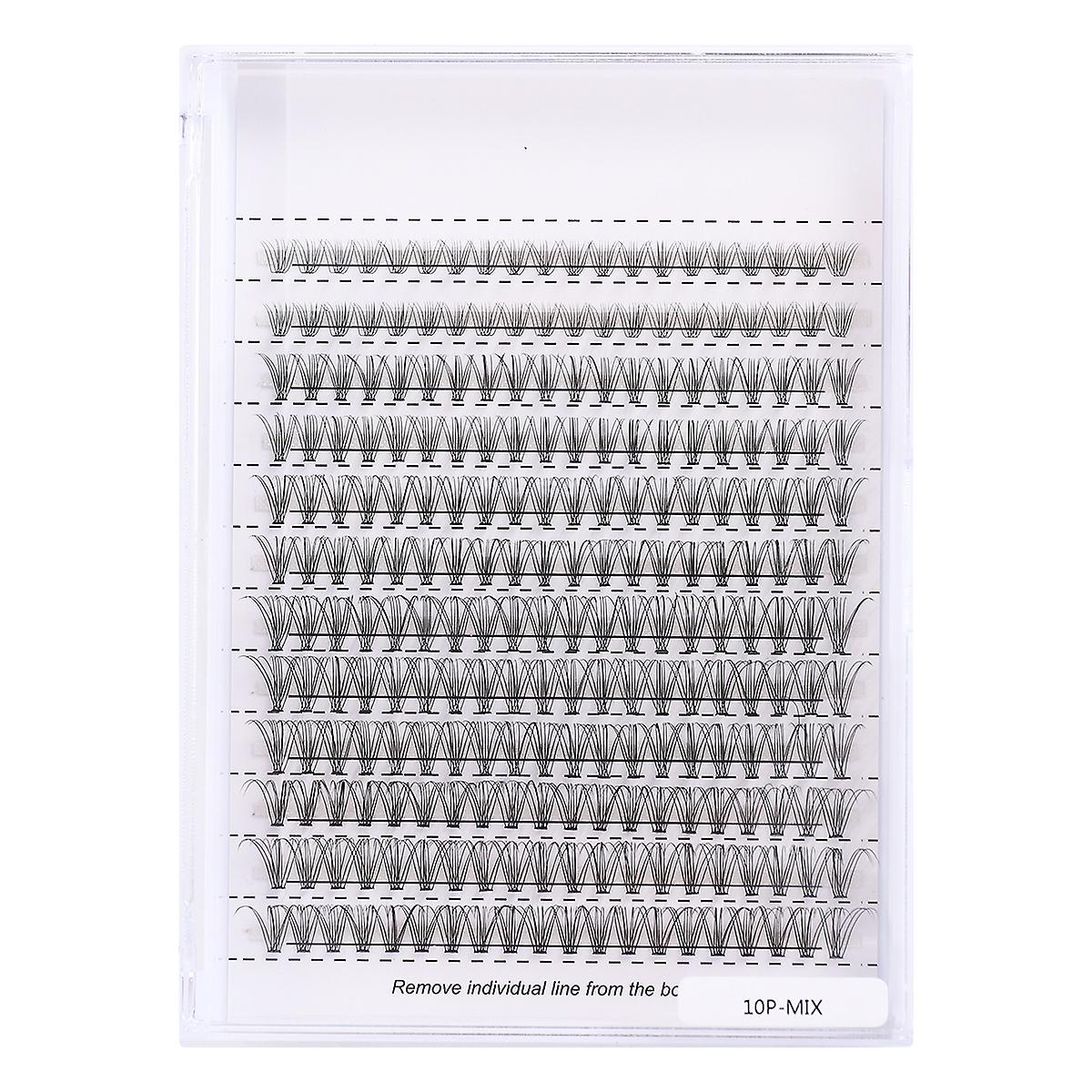 INF Faux cils individuels de différentes longueurs et styles Modèle 1