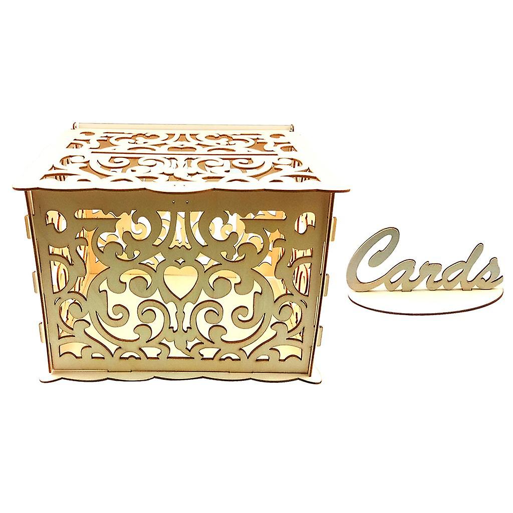 Bryllupskortboks i tre Type 1 L