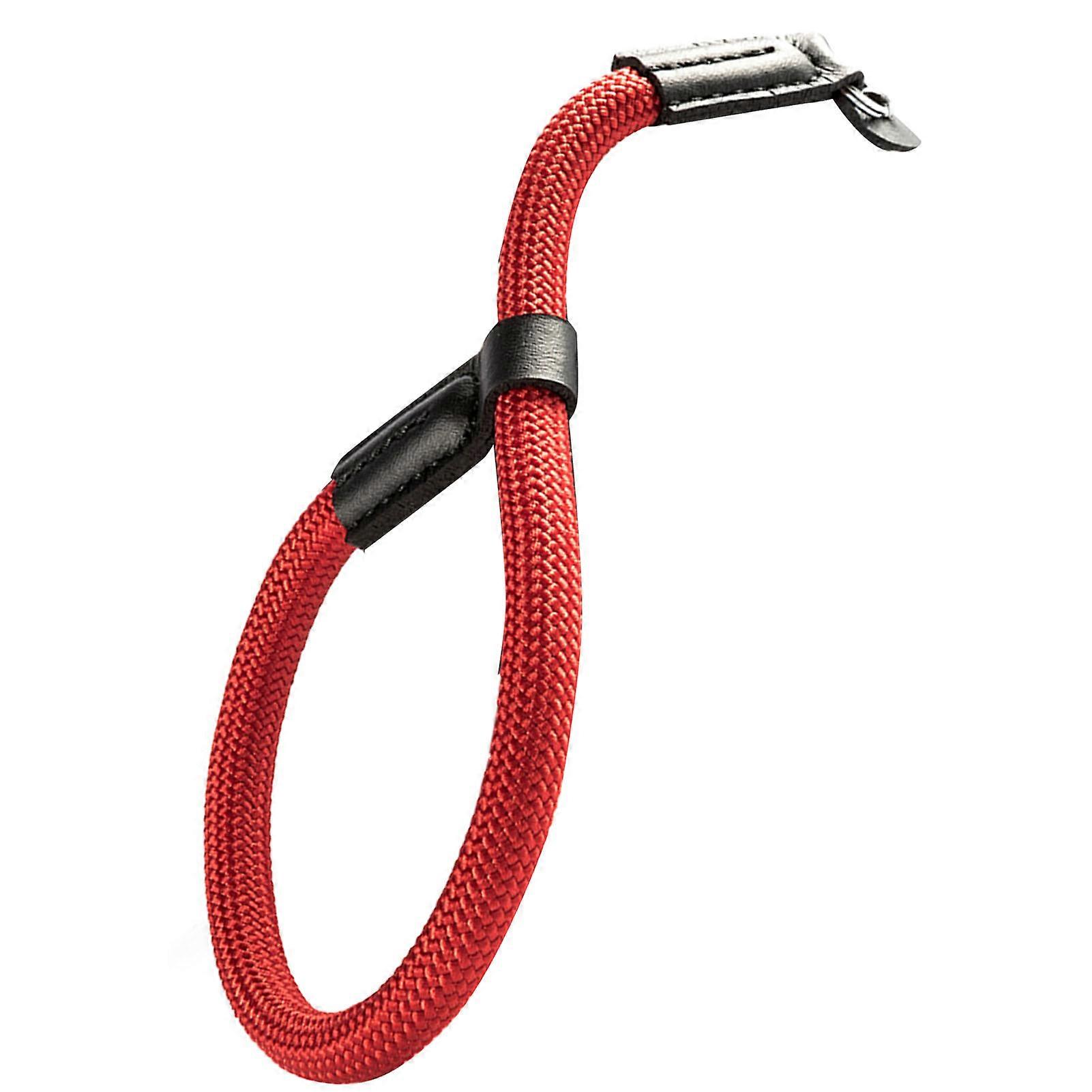 Camera Wrist Strap Round Rope Camera Rope Single Wrist Strap DSLR Camera Strap Camera Strap Camera Hand Rope Red 