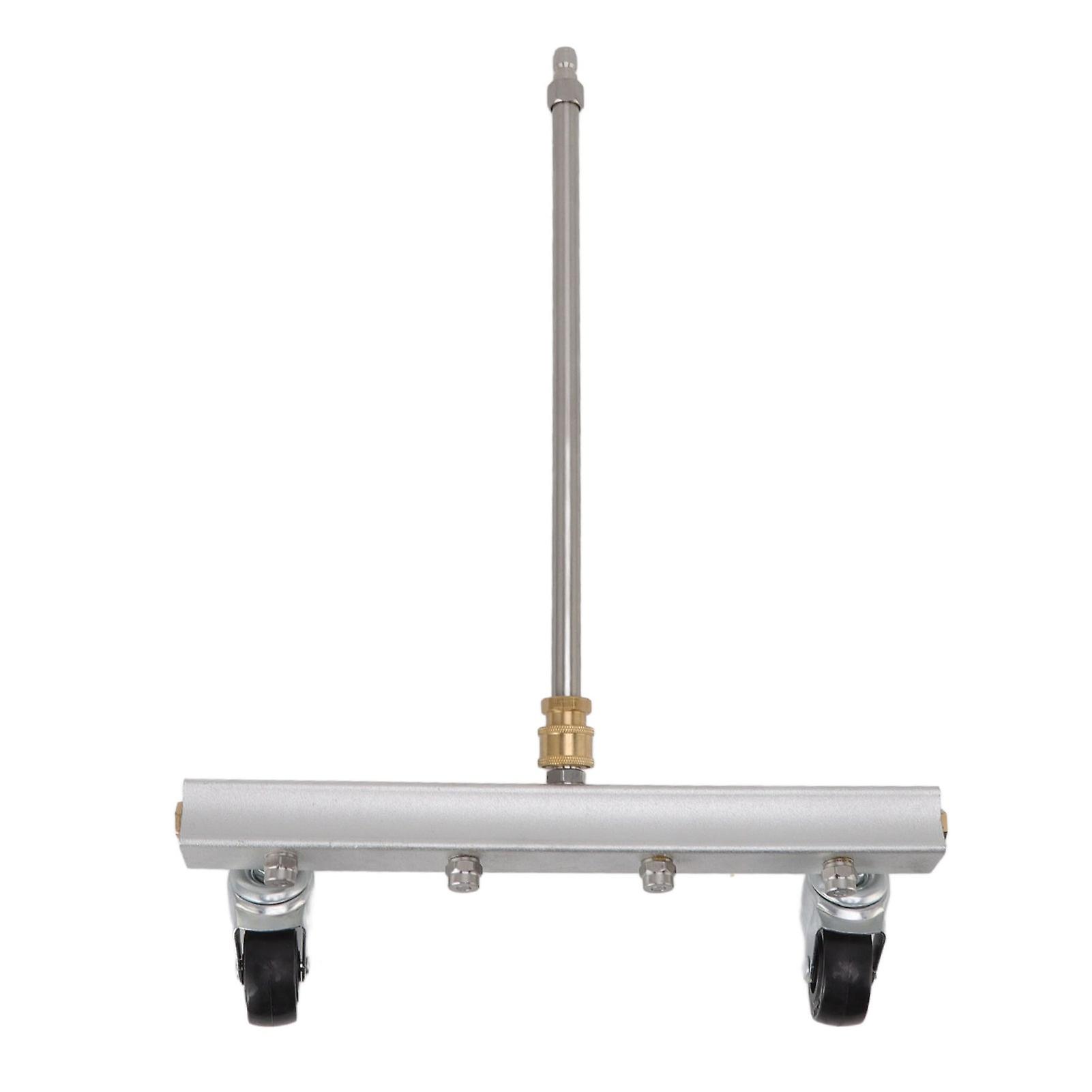 Limpeza de Undercarriage, Lavagem de Underbody de Veículo com Construção em Aço Inoxidável & Liga de Alumínio, Varinha de Conexão Rápida para Manobrabilidade Flexível,