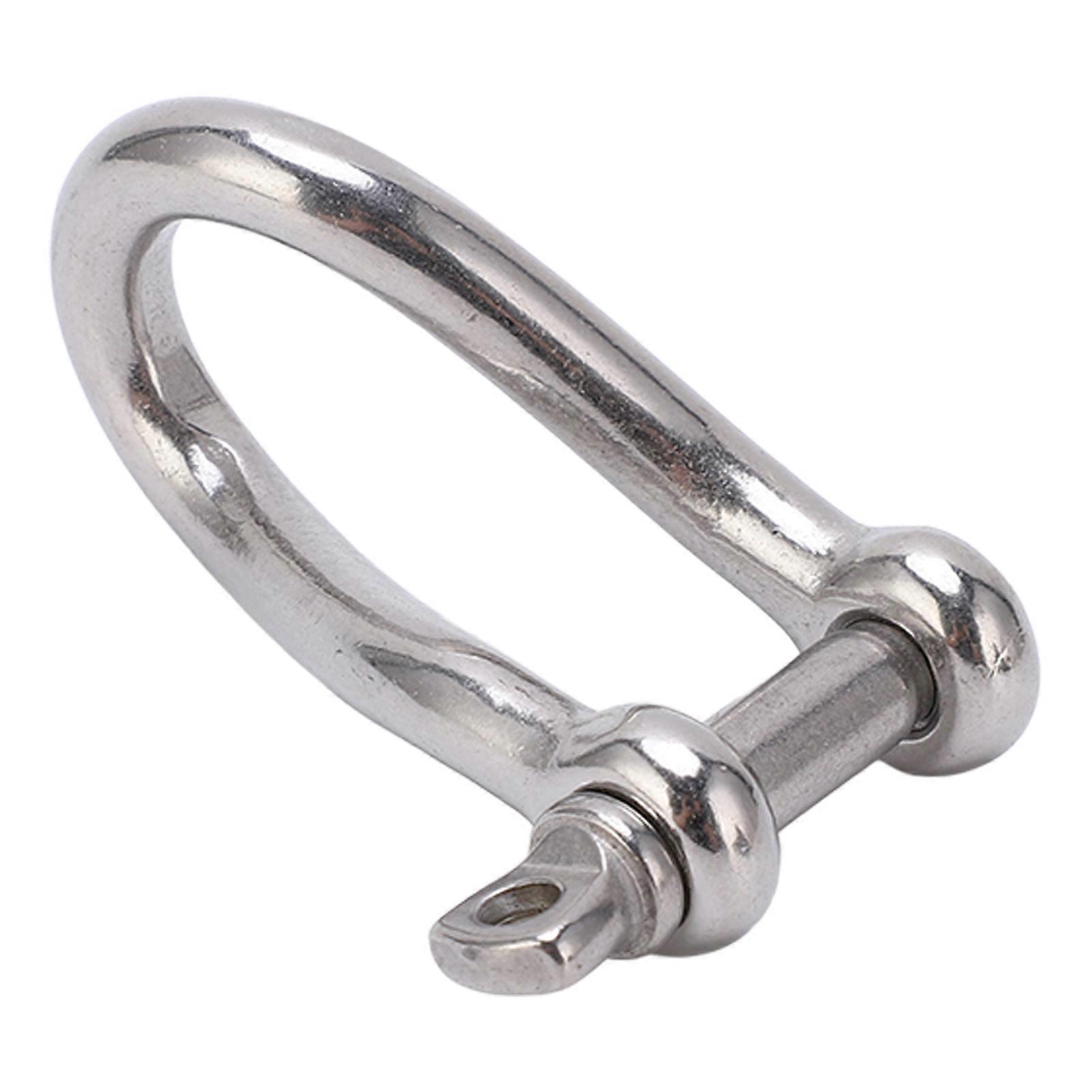Stainless Steel Twist Shackle Marine Grade 8mm Yacht Boat Marine Grade Twist Shackle (M8)