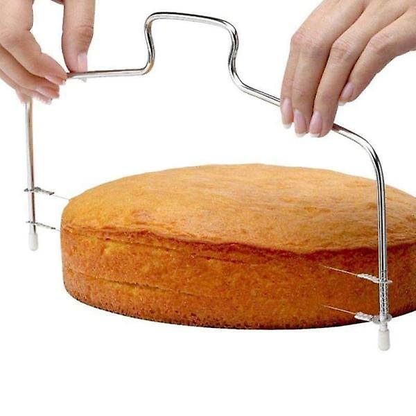 2 Pcs Double Line Cake Slice Layerer, Cake Cutter, Baking Tools