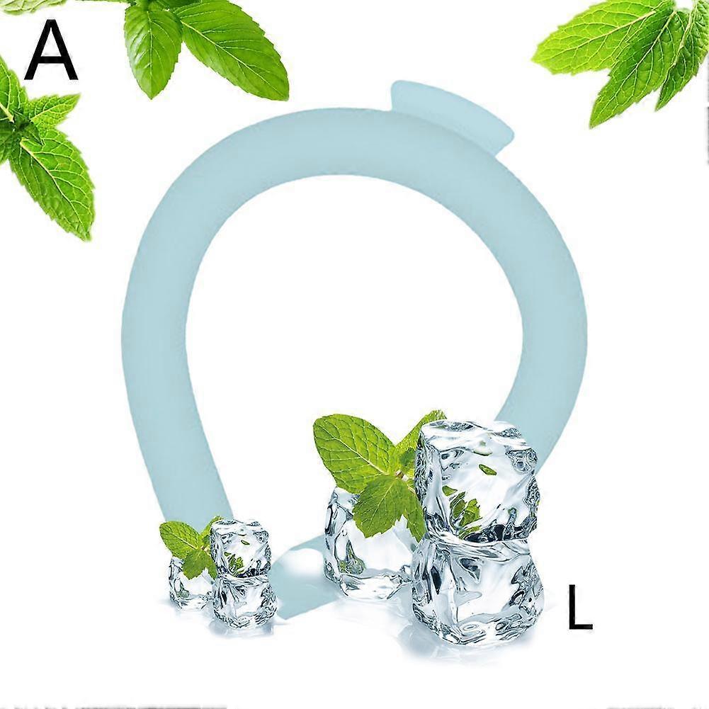 The Ice Circle Cools Physically Summer Neck Wraps Hands Free Cold Gel Ice Pack