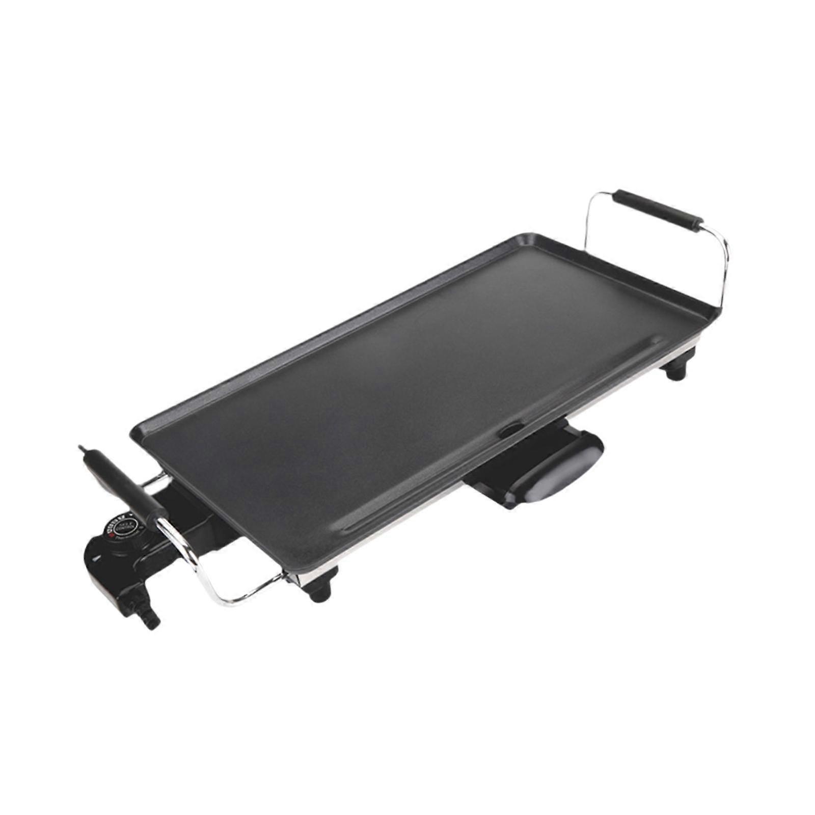 Electric BBQ Grill Adjustable Temperature Nonstick for Camping BBQ Household