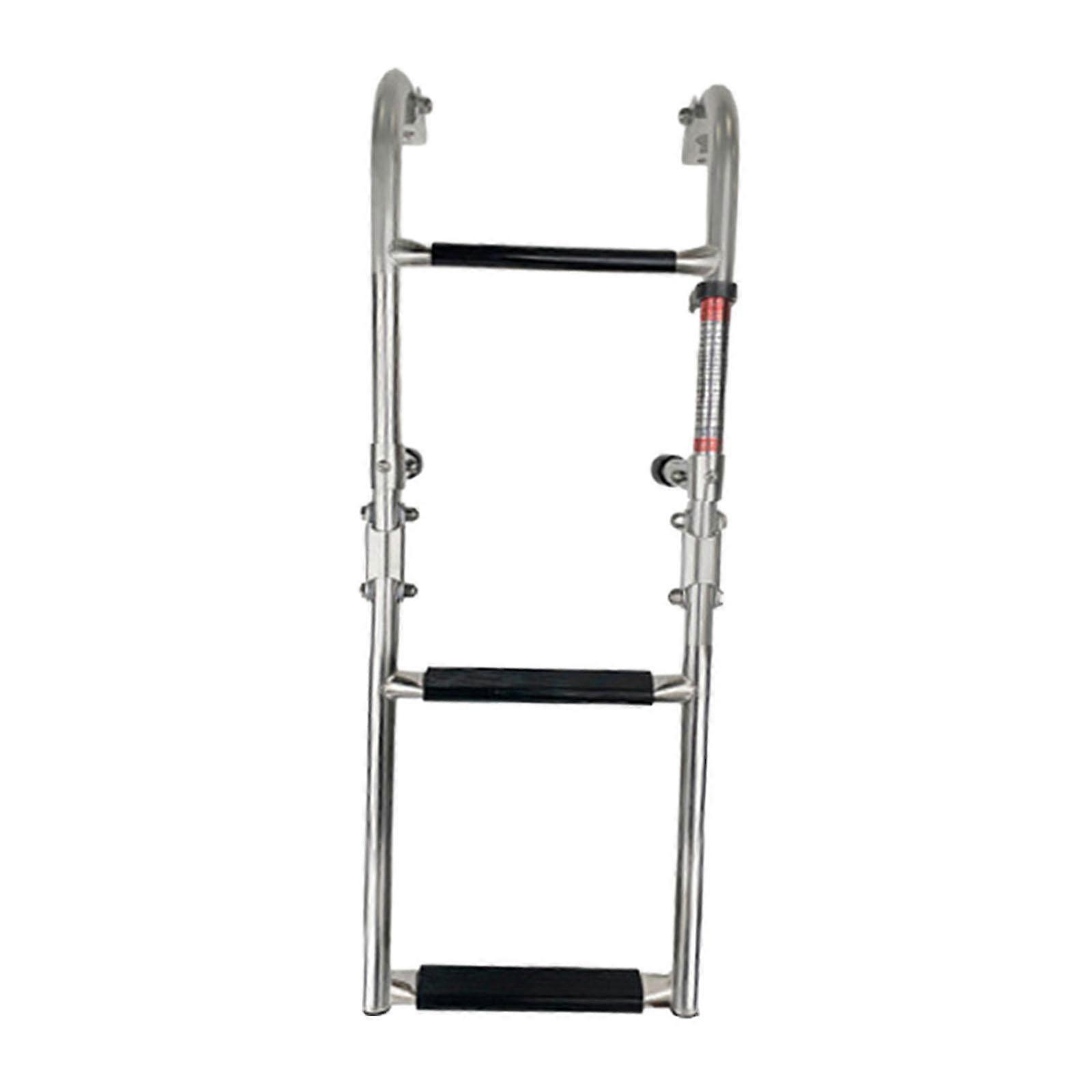 Marine Boot Einstiegsleiter Klappbare Badeleiter für Pontonboot Beiboot