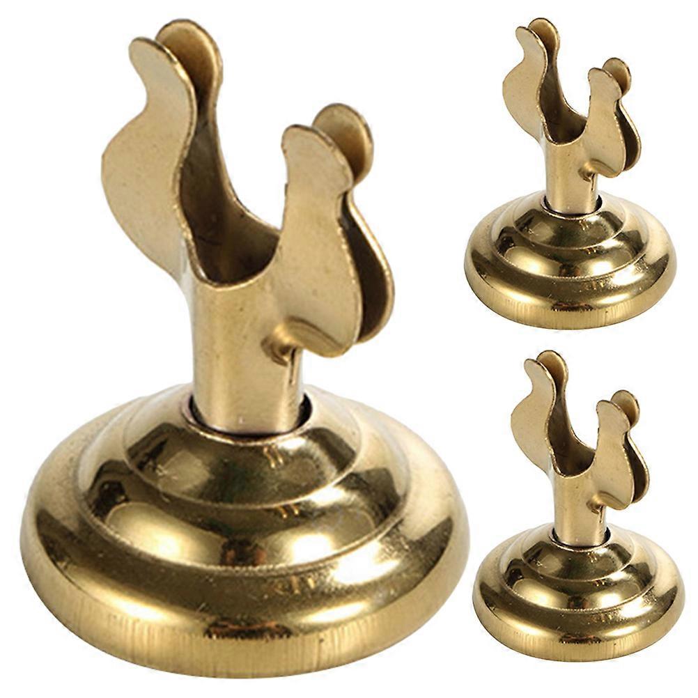 3Pcs Mini Table Number Holders U Shape Party Cards Clips Menu Place Holder for Table