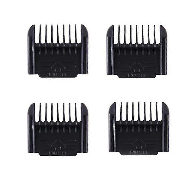 Electric Clipper Accessories,4Pcs Cut Clipper Limit Comb Guide Attachment Size Barber Replacement(3