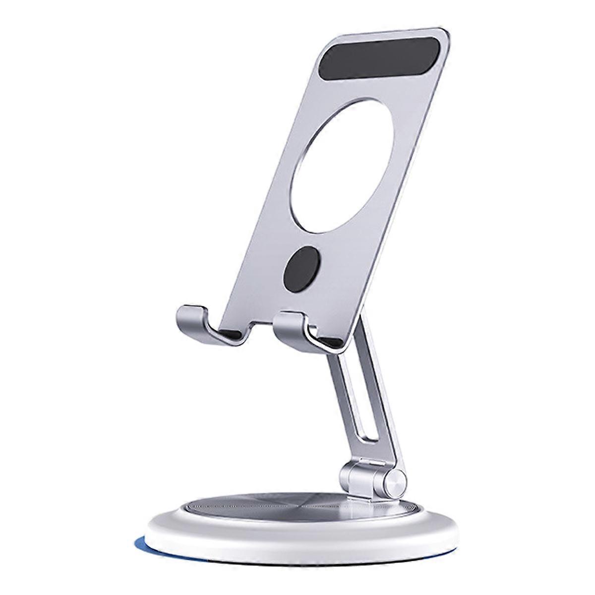 Adjustable tablet stand, heavier base, foldable and rotating desktop tablet base