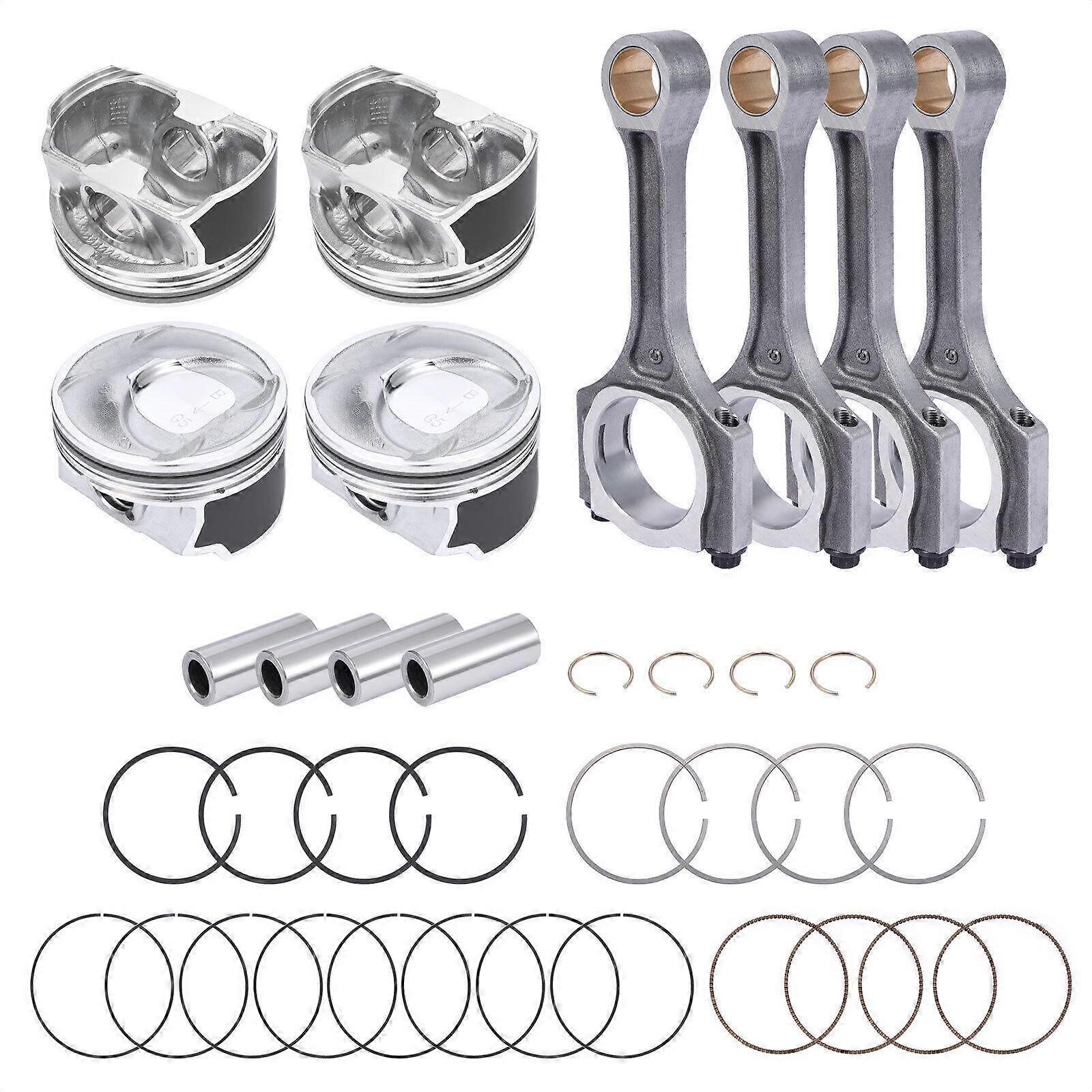 23040-2G200 Engine Piston and Ring Set for Kia 2.4L 2011-2019 Accessory