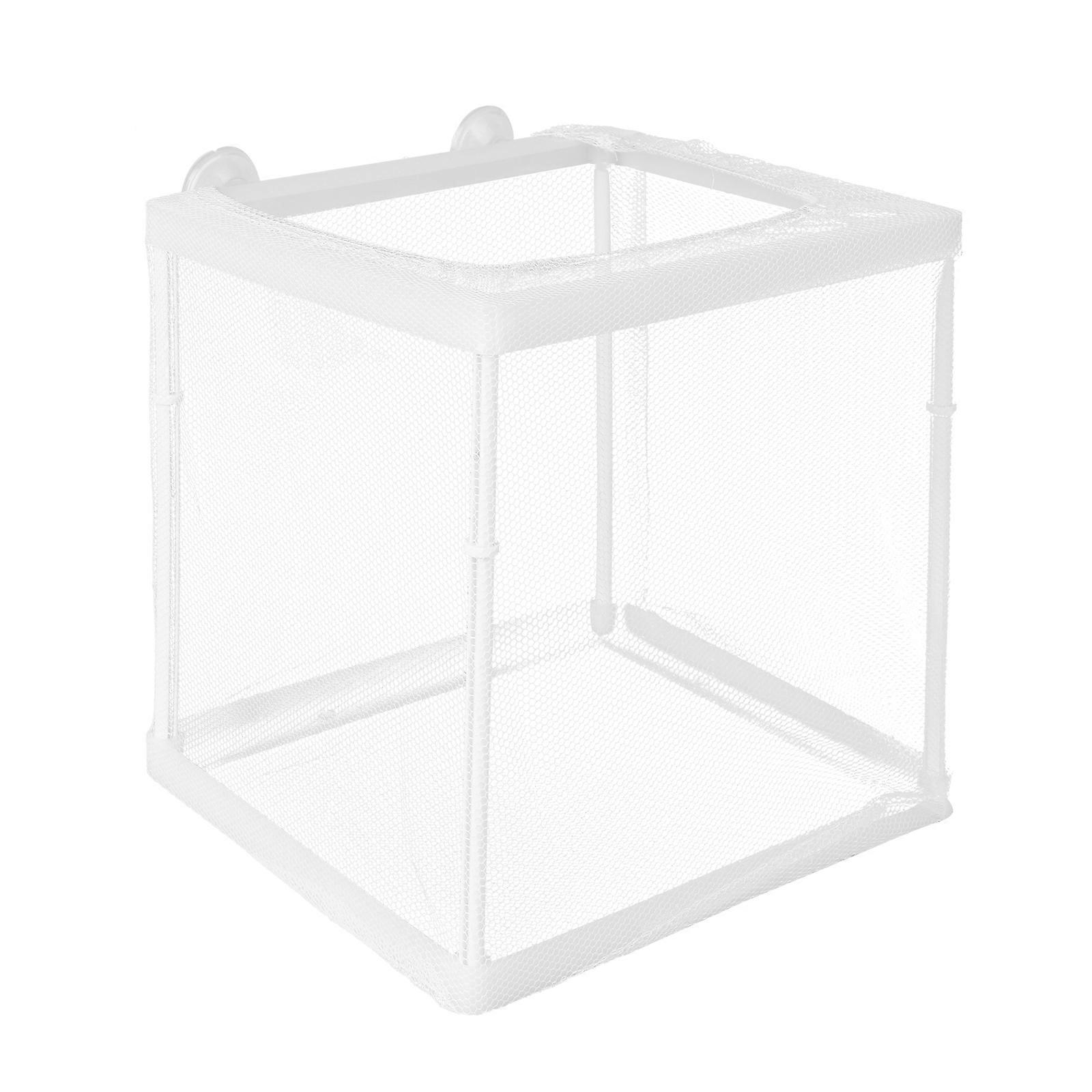 1Pc Fisch Züchter Box Praktische Fisch Aquarium Hause Fisch Isolation Box Weiß