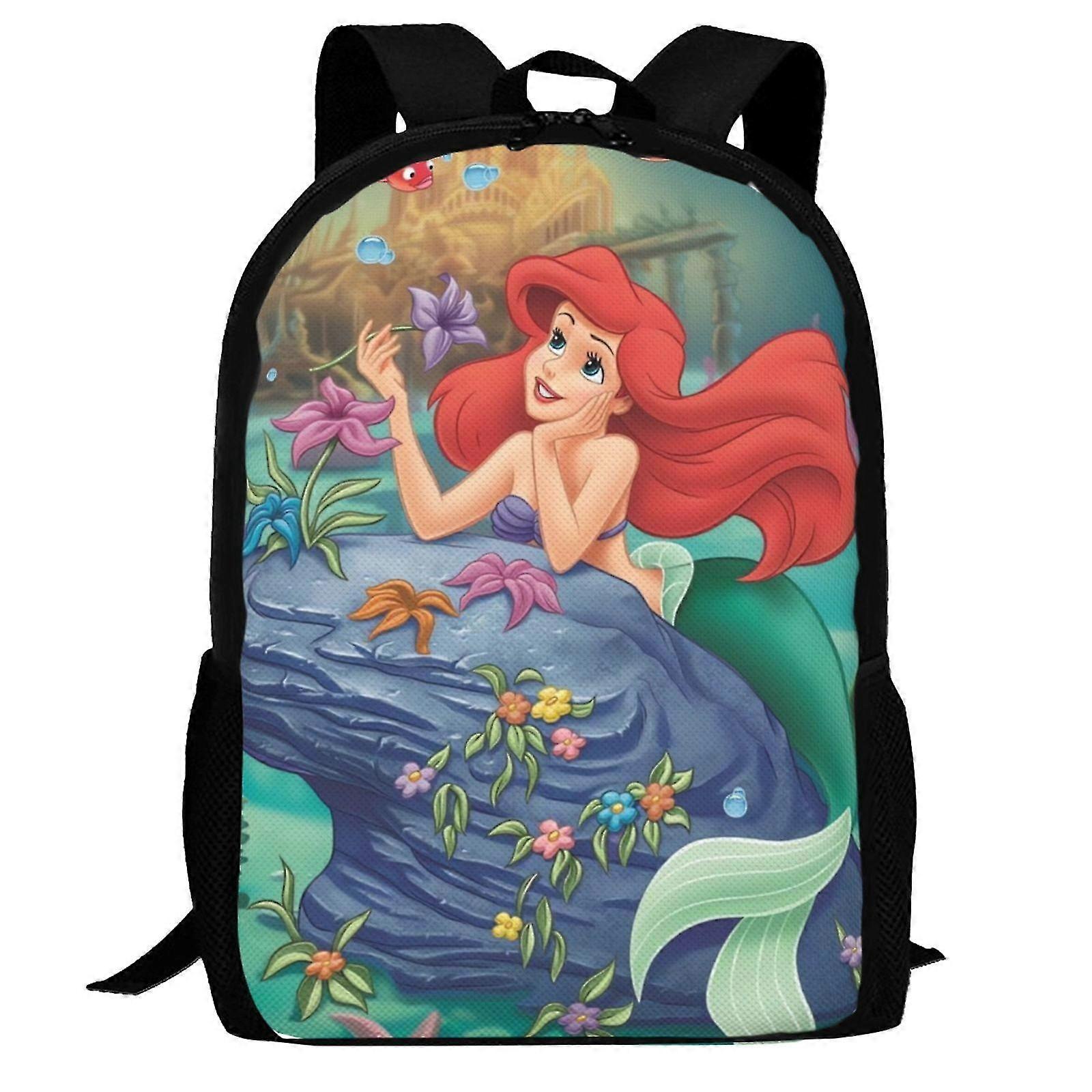 حقيبة ظهر حورية البحر الصغيرة ، حقيبة ظهر للكمبيوتر المحمول خفيفة الوزن حقيبة نهارية غير رسمية متعددة الوظائف- SYS482