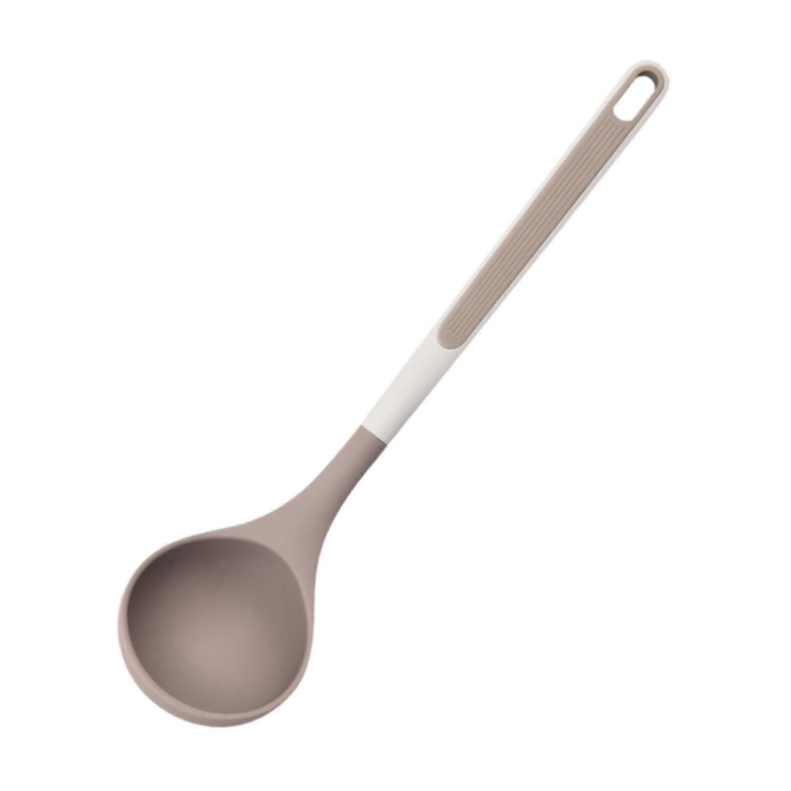 Kitchen Utensils Multifunctional with Hanging Hole Gadgets Tools Long Handle Soup spoon