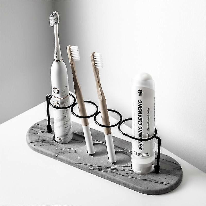 frame storage rack bath accessories tooth brush toothpaste stand