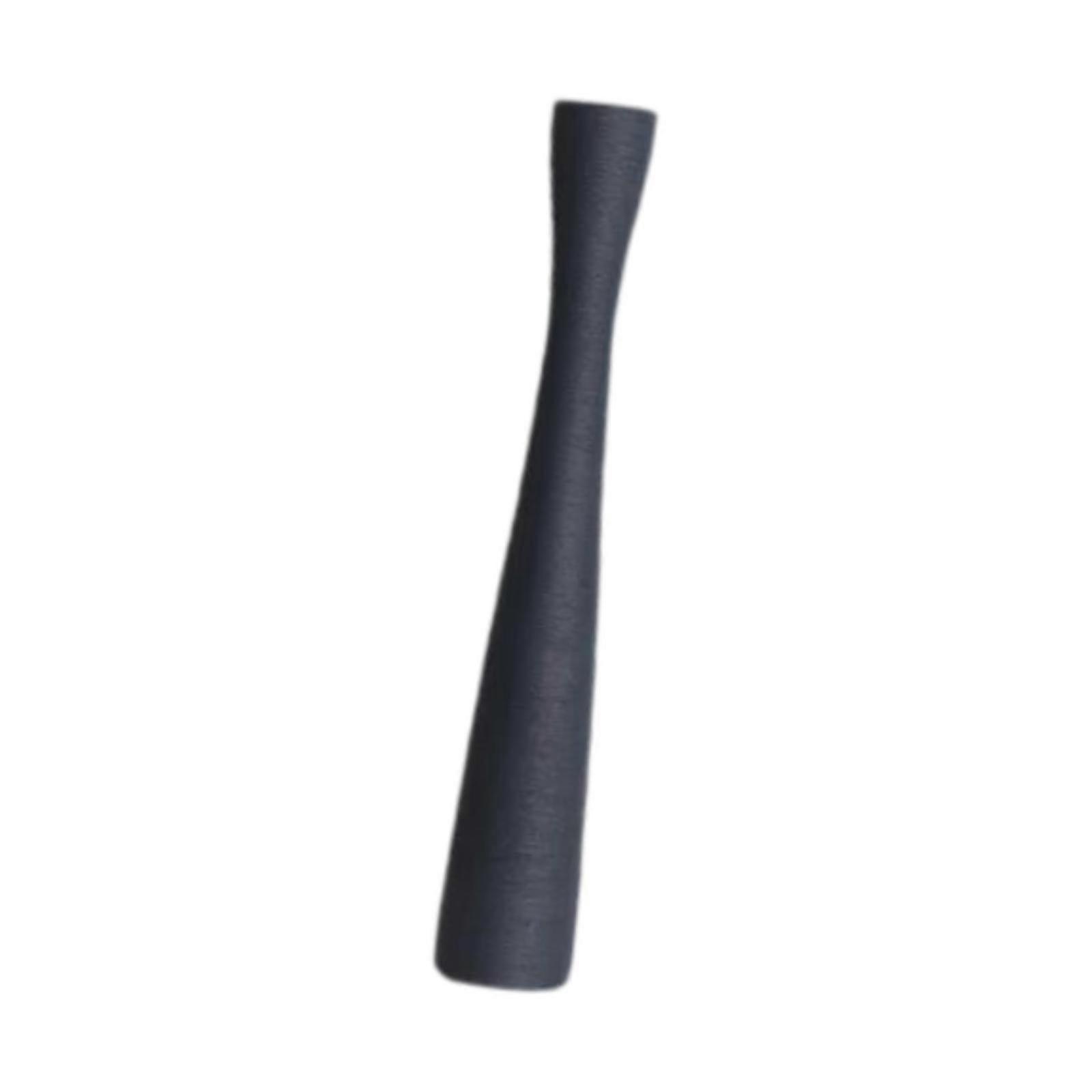 Ceramic Vase Home Decor Flower Vase for Dining Table Office Bookshelf Dark Grey 52cm