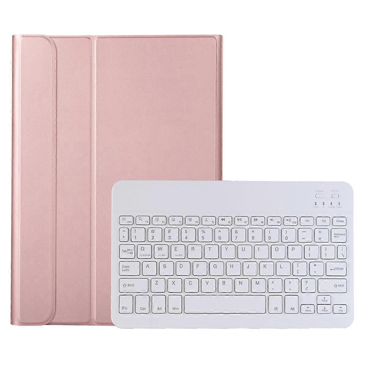 A08 Ultra-Thin Bluetooth Keyboard Leather Case with Magnetic Clasp for Samsung Galaxy Tab A8 10.5 (2