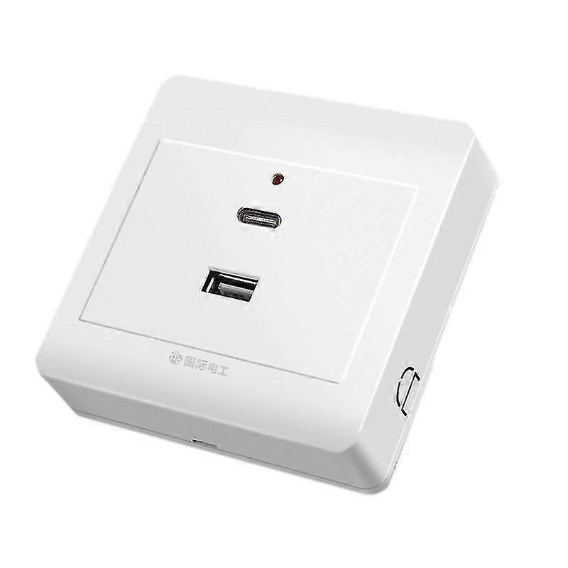 USBウォールアウトレットTypec USBウォールチャージャーアウトレット18w220vUSBアウトレットレセプタクル