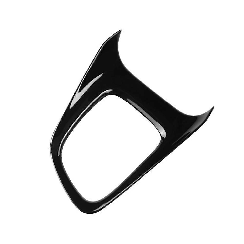 Glossy Black Central Gear Shift Panel Control Panel Decal Interior Modification for Yaris 2021 2022