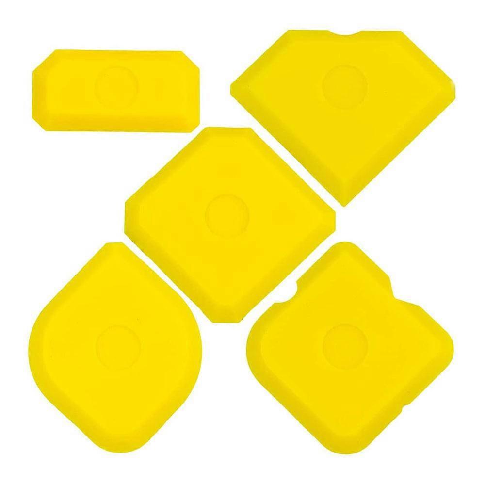 5pcs beauty sewing tools window door silicone sealant spreader spatula cement scraper caulk removal tool sealant grout remover kit caulking tool