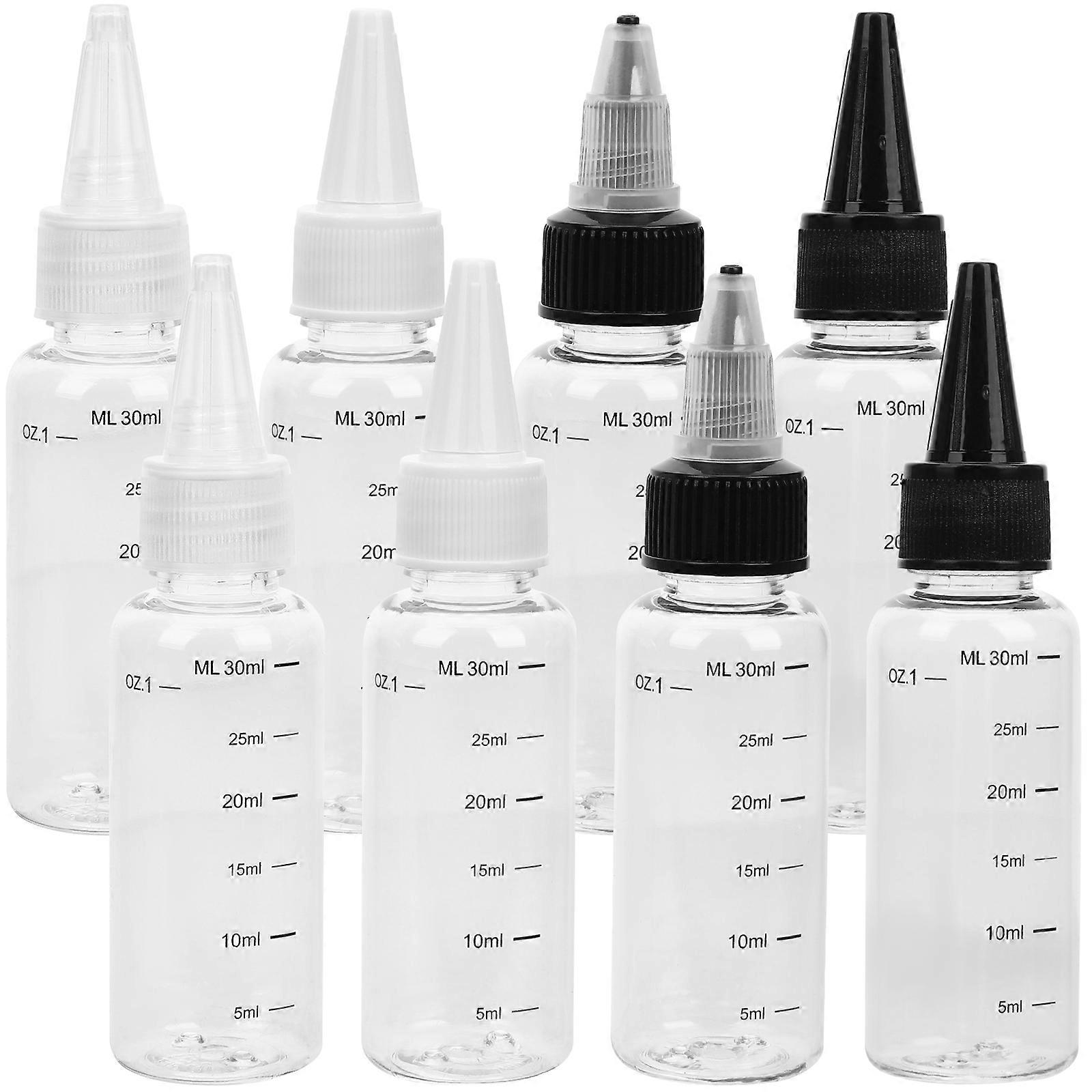 8 pcs Empty Squeeze Bottles Scale Squeeze Bottle Refillable Squeeze Bottle for DIY