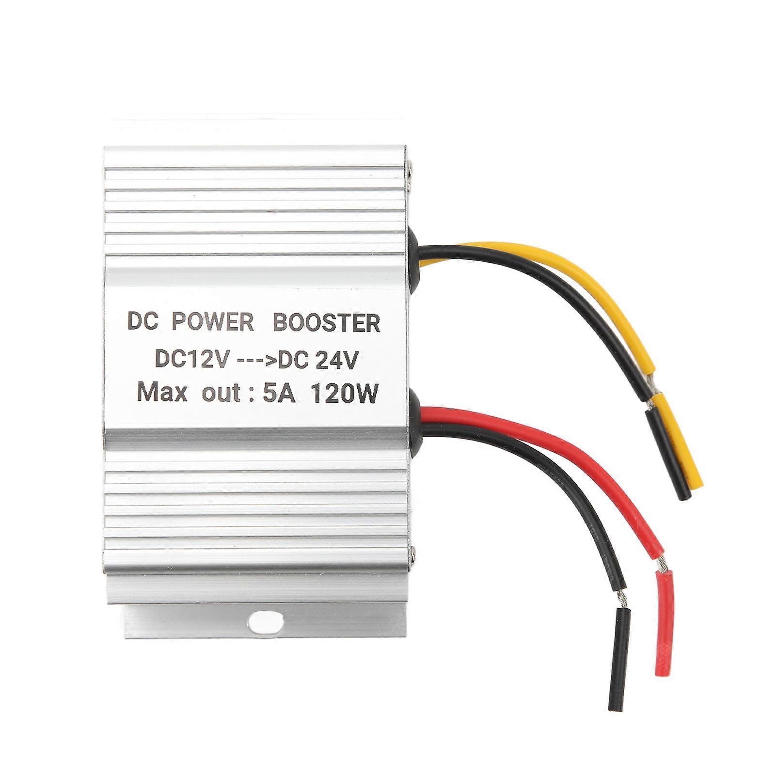 DC Step Up Converter Vanntett DC strømforsyningsmodul Boost Transformer for Golf Cart GPS LED bil display skjerm