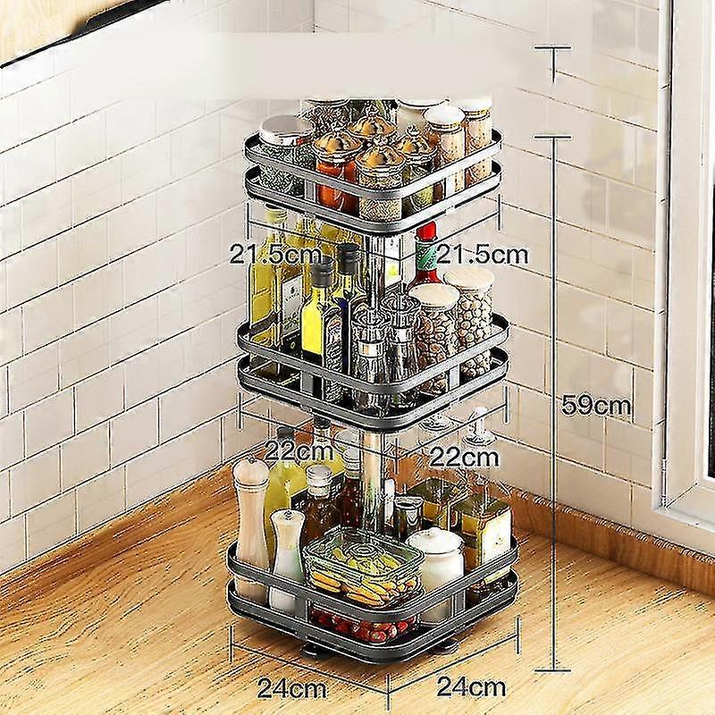 Rotatable Rack Container Rack Kit Accessories