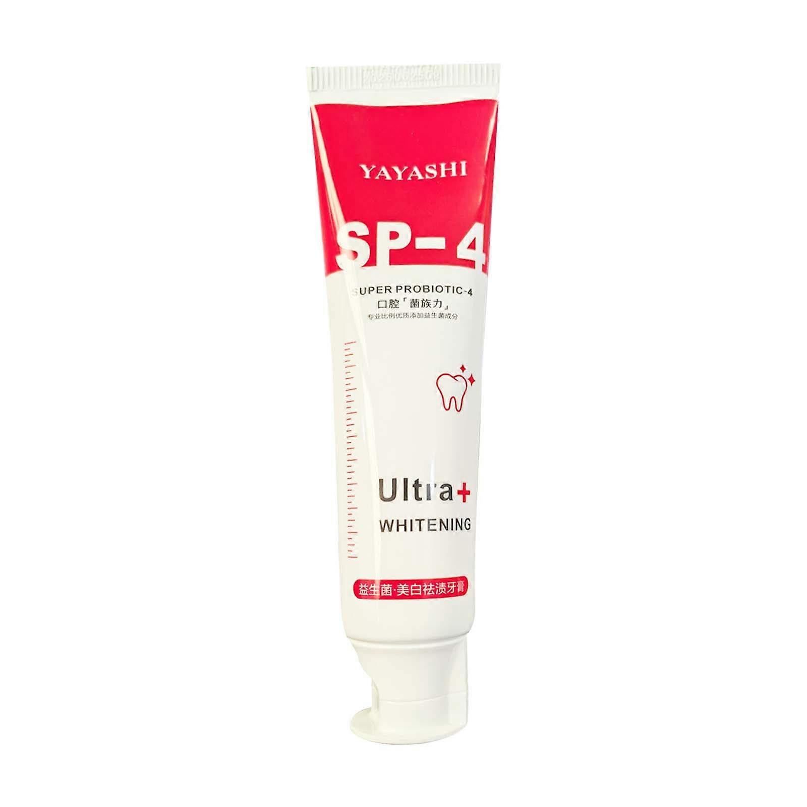 Probiotic Brightening Toothpaste Whiteening Toothpaste Fresh Breath Nicotinamide Whitening Toothpaste 120g