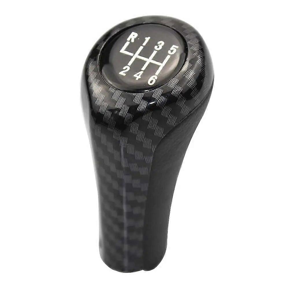 1PCS Gear Shift Knob For BMW 1 3 5 6 Series E46 E53 E60 E61 E63 E65 E81 E82 E83 E87 E90 E91 E92 X1 X3 X5 M Chromed Matte Carbon