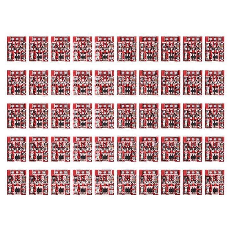 50Pcs Ttp223 Touch Button Modular Self-Locking Jog Capacitive Switch Single-Channel  formation