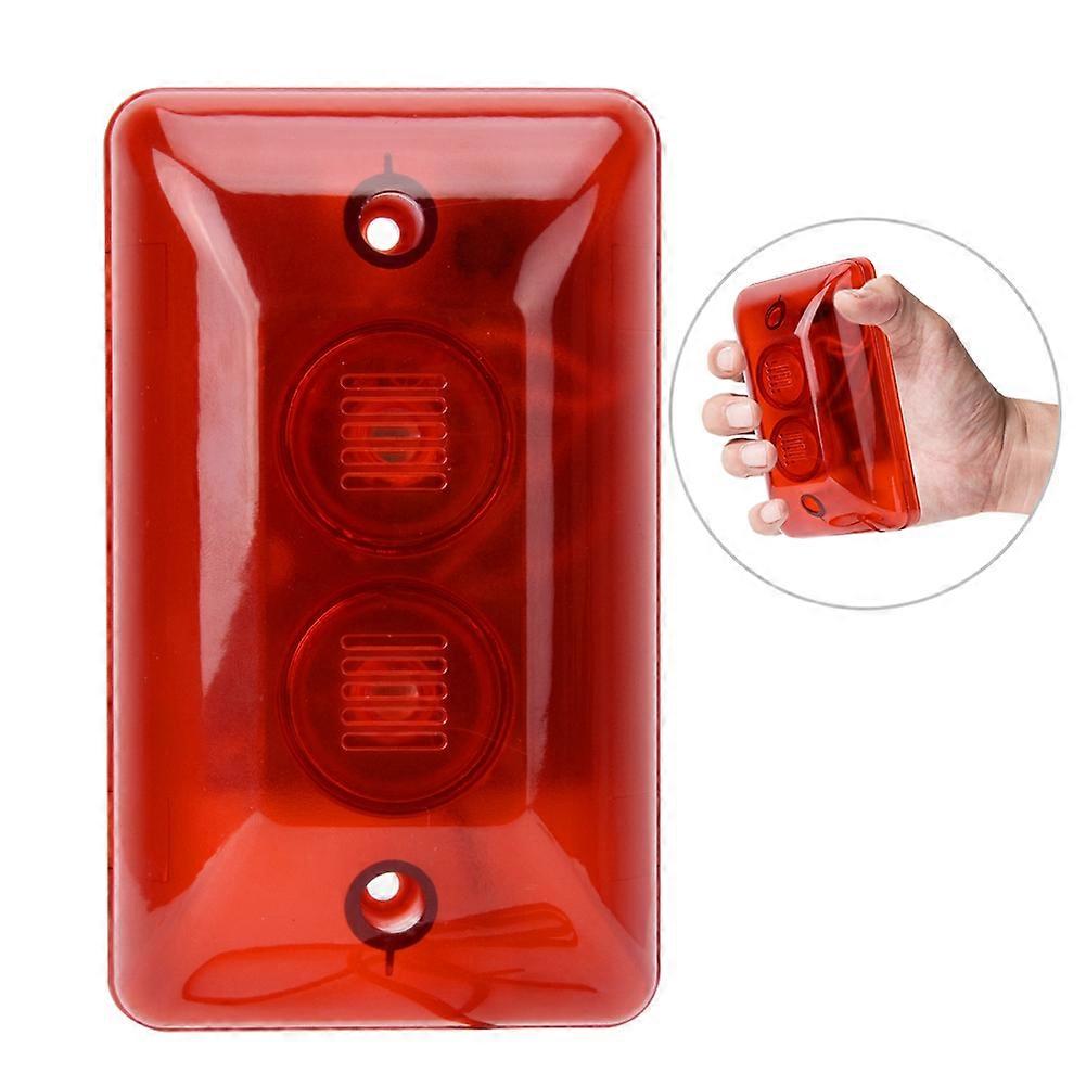 12V Wired Alarm Strobe Siren Sound Siren Flashing Light Security Alarm System