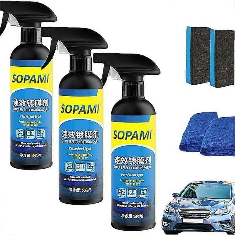 1500ML κεραμικό σπρέι επιστρώματος γρήγορο νανο-επίστρωμα κερί αυτοκινήτων υδρόφοβο πολωνικό καθαριστικό χρωμάτων