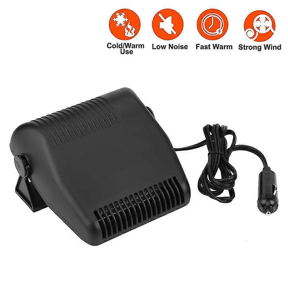 Car Heater Portable Car Defogger, Windshield Defroster, Thermostat 30s Fast Heating And Cooling, 12 V 2 In 1 Windshield Defrost