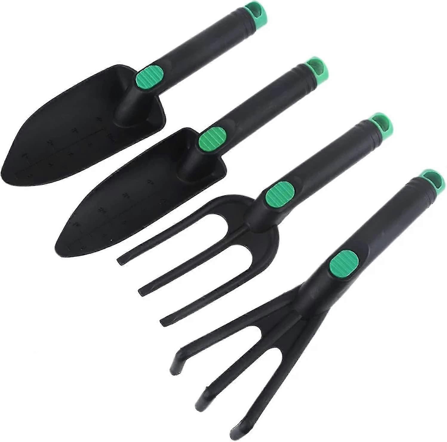Tuingereedschap Set Mini Outdoor Tuingereedschap met opknoping gat in handvat (4 stuks)