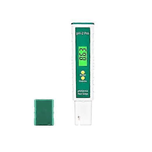 PH Meter Digital PH/Litmus Test Strips/Temp Multifunctional Tester, 0.01 High Precision Water Quality Tester with ATC Function